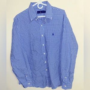 Ralph Lauren long sleeve button up shirt custom fit
